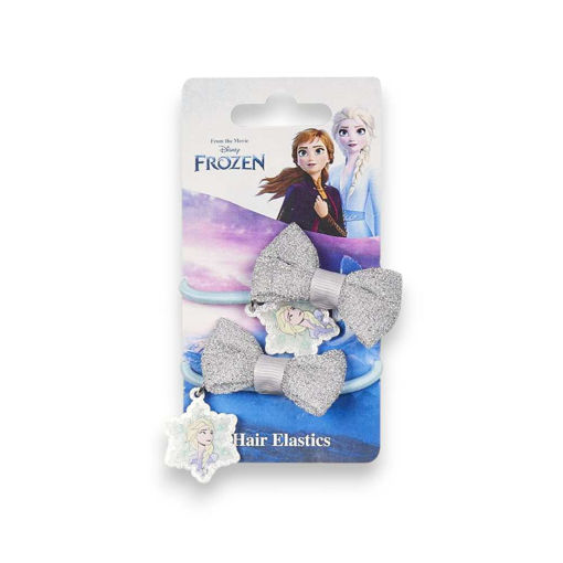 Picture of FROZEN BOW HAIR ELASTICS 2 PACK